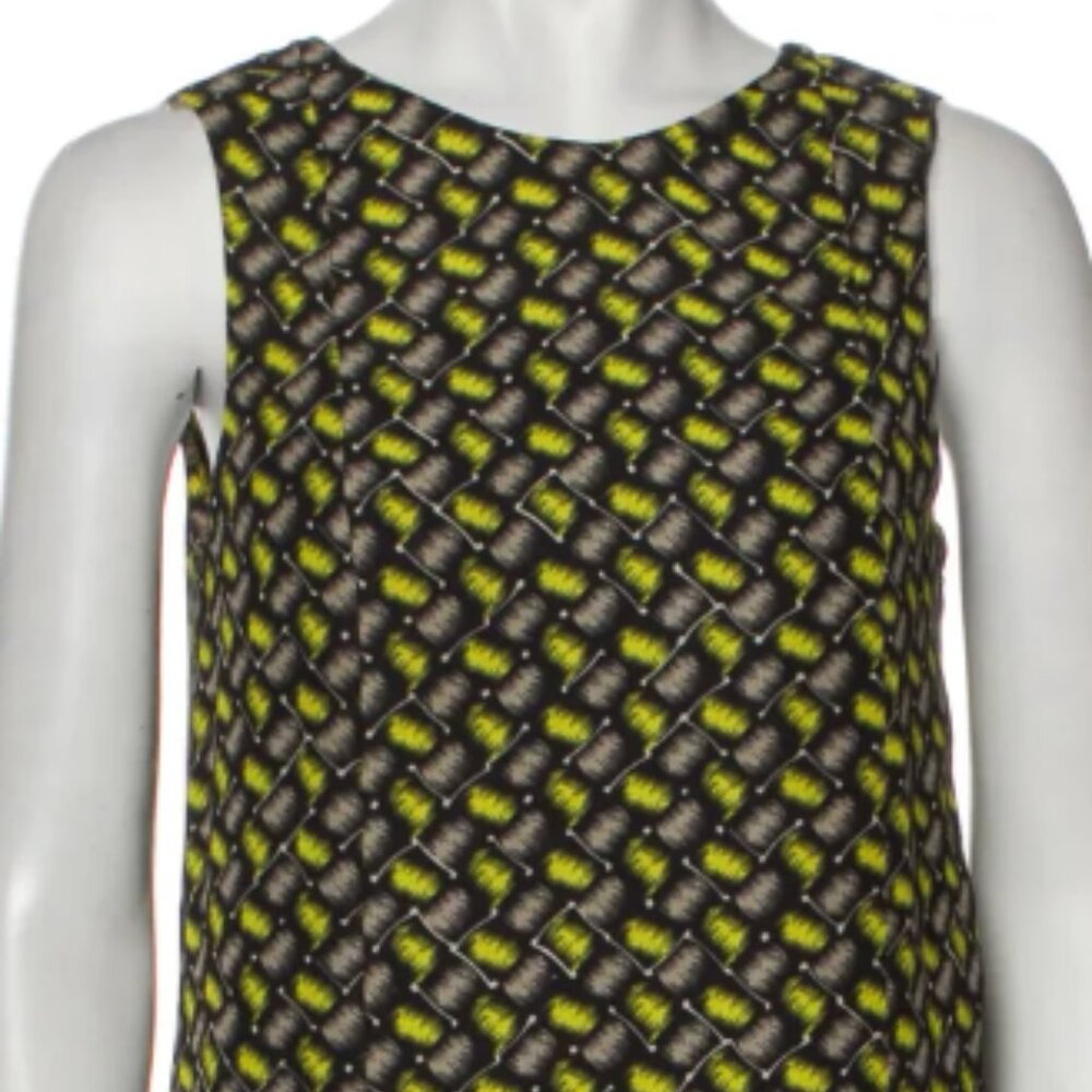 Kenzo Printed Crew Neck Maxi Dress